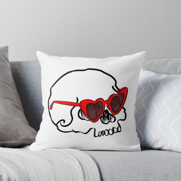 Item preview, Skull with heart Attitude designed and sold by Ziggy Outspoken.