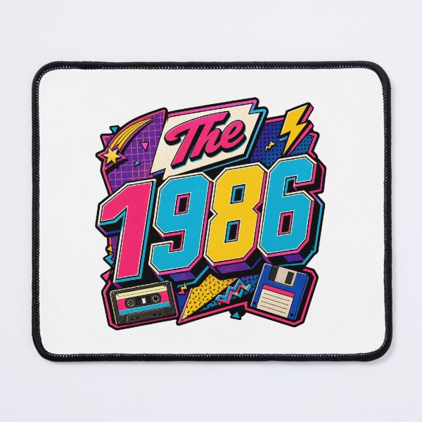 Item preview, The 1986 Neon Birthday designed and sold by RedCircleArt.