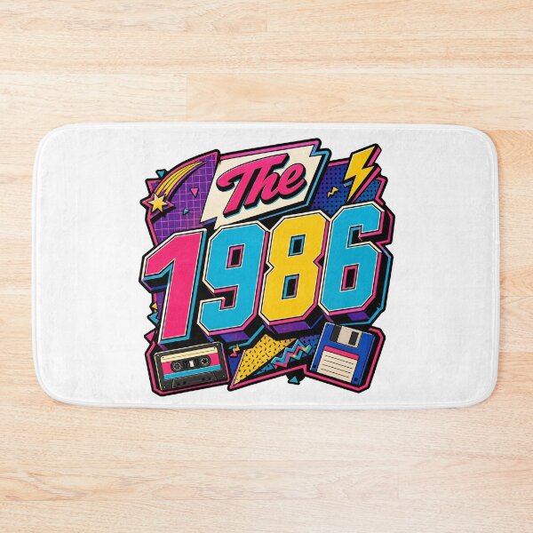 Item preview, The 1986 Neon Birthday designed and sold by RedCircleArt.