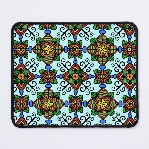 Item preview, Vibrant Mandala Batik Tapestry Pattern designed and sold by FioreDiCiliegio.
