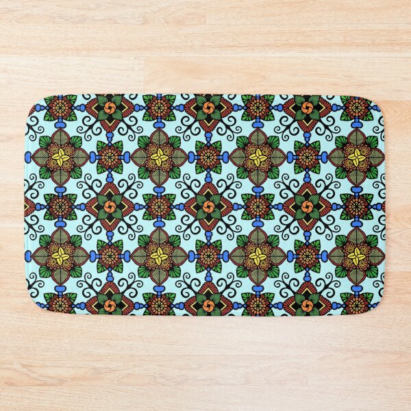 Item preview, Vibrant Mandala Batik Tapestry Pattern designed and sold by FioreDiCiliegio.