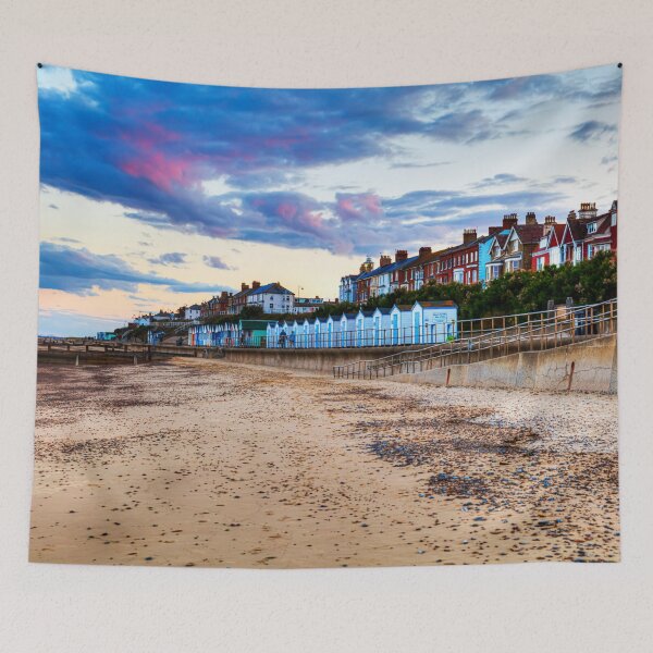 Item preview, Southwold Beach Sunset and Colourful Beach Huts designed and sold by Paul Thompson Photography.