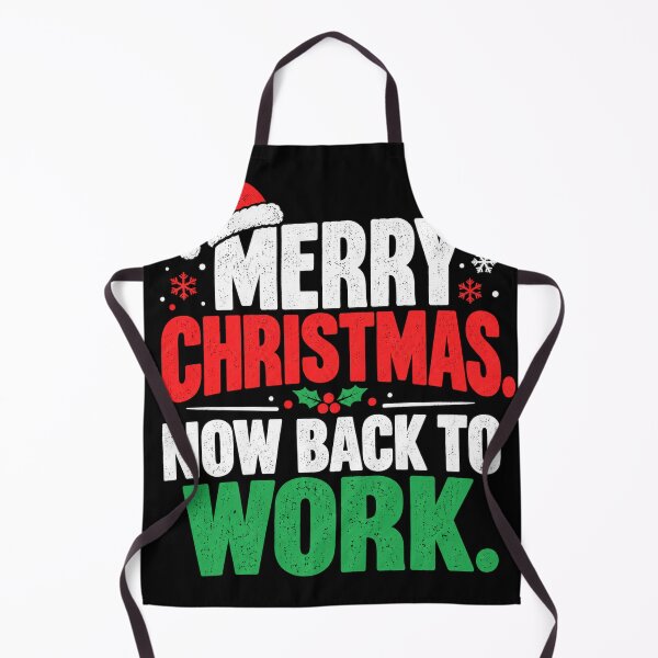 Item preview, Merry Christmas Now Back to Work – Funny Christmas Work Design designed and sold by KeeganDykes.