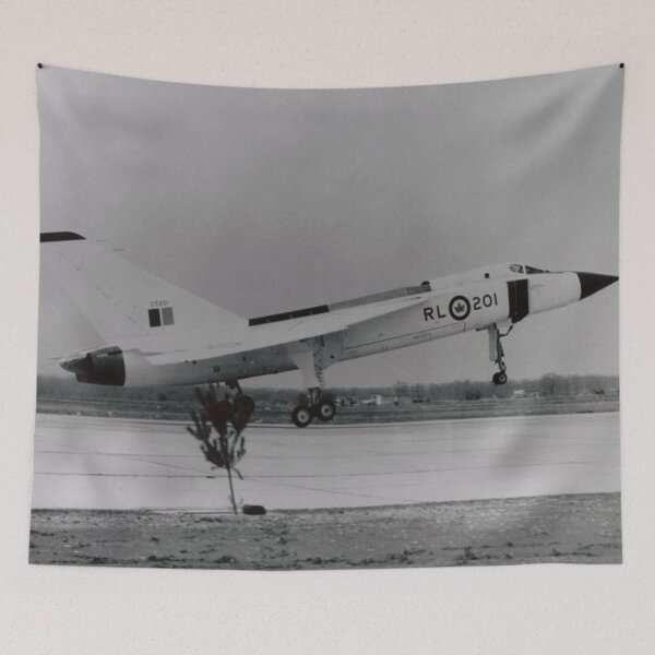 Item preview, Avro CF-105 Arrow RL201: Canada’s Supersonic Cold War Interceptor in Flight designed and sold by VoglR.
