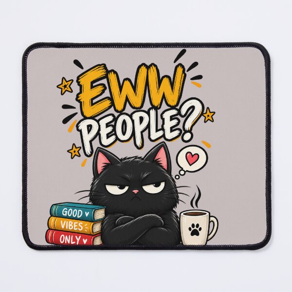 Item preview, Eww People Grumpy Cat designed and sold by aminomen.