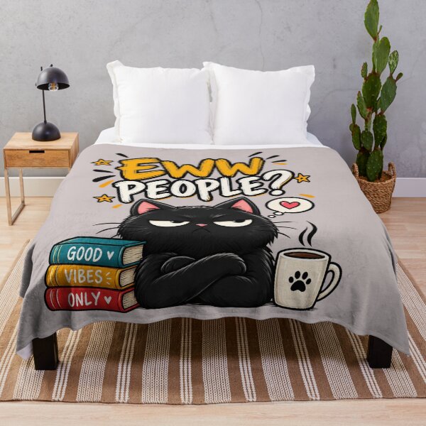 Item preview, Eww People Grumpy Cat designed and sold by aminomen.