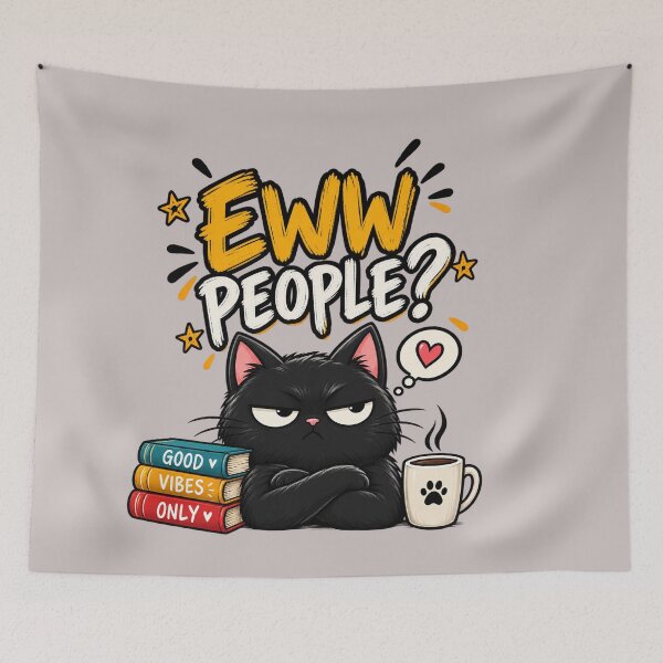Item preview, Eww People Grumpy Cat designed and sold by aminomen.