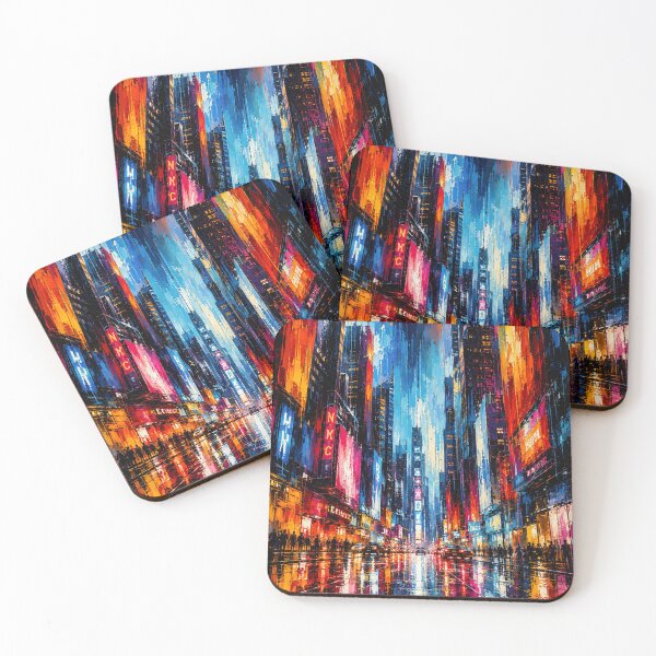 Item preview, Neon Reflections – New York After Rain designed and sold by Eric Nagel.