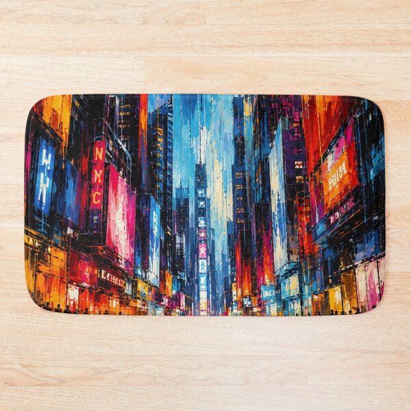 Item preview, Neon Reflections – New York After Rain designed and sold by Eric Nagel.