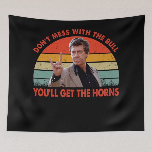 Item preview, Don't Mess With The Bull You'll Get The Horns Shirts, Richard Vernon The Breakfast Club Shirt, 80s designed and sold by philmilanezi343.