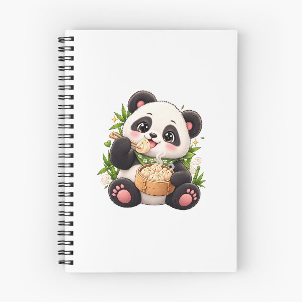 Item preview, Adorable Panda Eating Dumplings – Kawaii Dumpling Lover ?? designed and sold by UmaGCreativeCo.