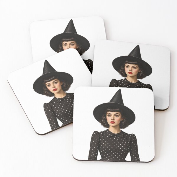 Item preview, Vintage Witch Portrait designed and sold by Whatever Works.