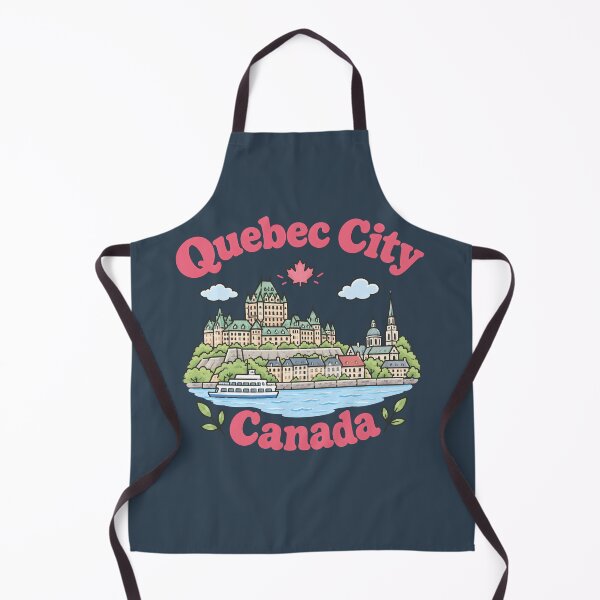 Item preview, Quebec City Canada Cute Pink Kawaii City designed and sold by HowToCanadian.