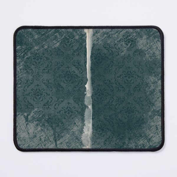 Item preview, Frosted Gothic Damask Teal Journal Page designed and sold by PapercutandSuch.