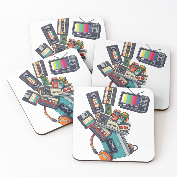 Item preview, Retro 80s and 90s Tech Nostalgia Vintage Gaming and Analog Media designed and sold by Vermanartist.
