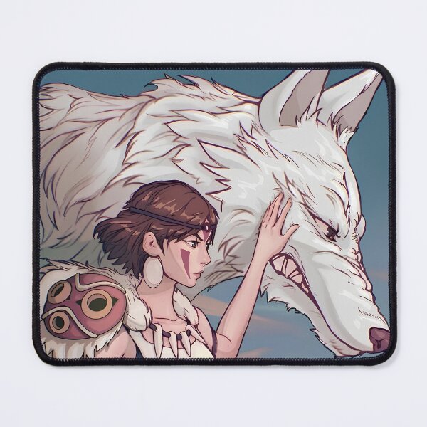 Item preview, angry wolf art [[themomonoke's]] go -%[ghiblis]%- aways designed and sold by ceyart00.