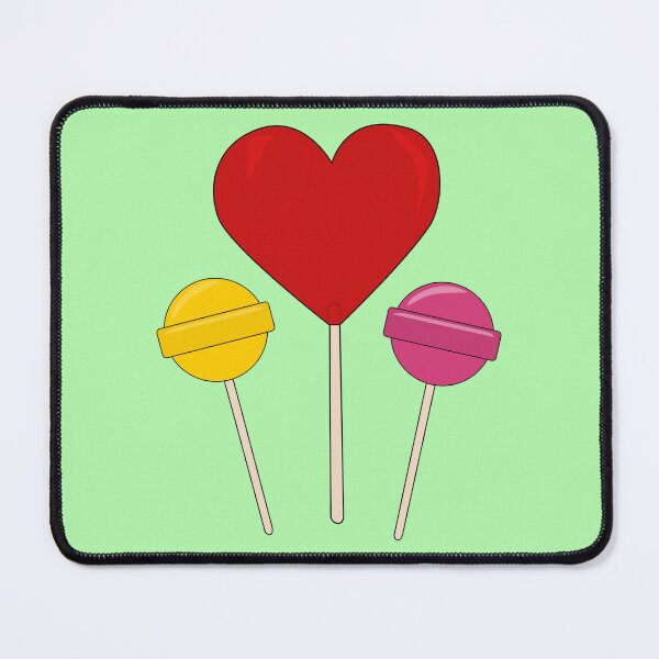 Item preview, Lollipops, yellow, red, pink designed and sold by PoppyPurple.