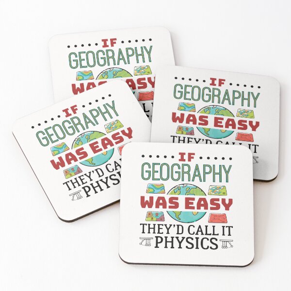 Item preview, If Geography Was Easy They'd Call It Physics designed and sold by jaygo.
