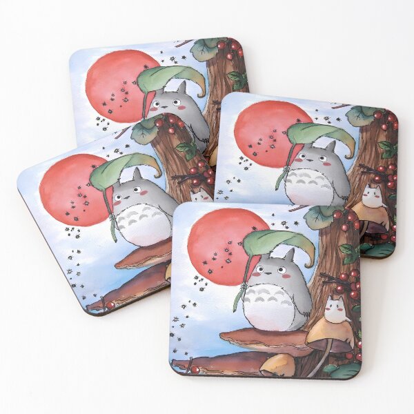 Item preview, Cute kawaii art [[thetotoros]] -%[ghiblis]%- umbrella aways designed and sold by ceyart00.