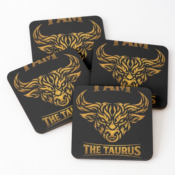 Item preview, I Am The Taurus - Tribal Zodiac Bull designed and sold by Warrior’s Path.