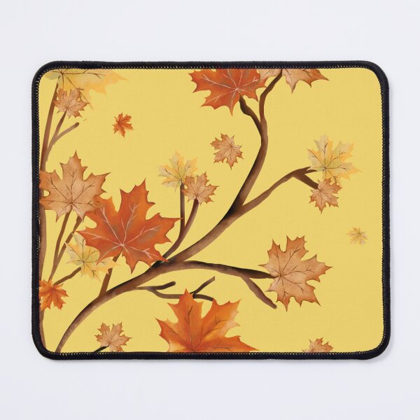 Item preview, Autumn Maple Leaves Falling Leaves Watercolor Branch designed and sold by SolutionsArt.