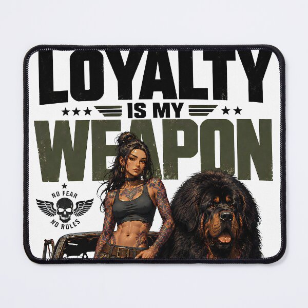 Item preview, LOYALTY tibetan mastiff designed and sold by aliraweb.