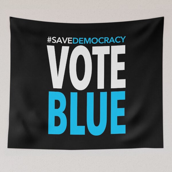 Item preview, Save Democracy Vote Blue designed and sold by Thelittlelord.