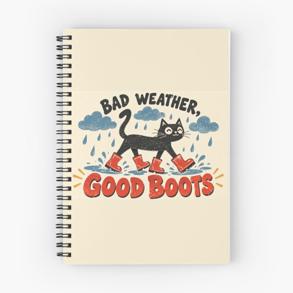 Item preview, Bad weather makes fun with a cat designed and sold by anytka.