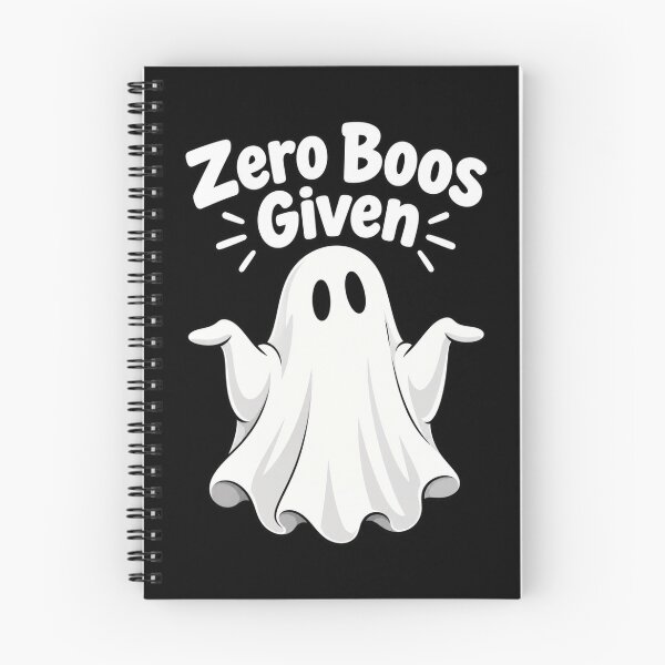 Item preview, Funny Halloween Ghost Zero Boos Given designed and sold by ROUX-ART.