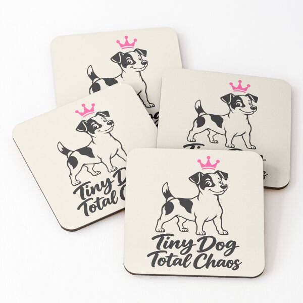 Item preview, Tiny Dog Total Chaos Jack Russell Queen designed and sold by MavtM.