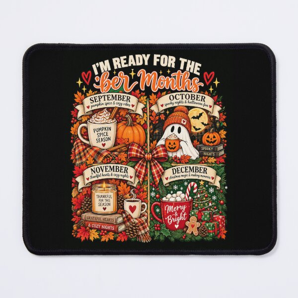 Item preview, I'm Ready for the Ber Months Fall Winter Holiday designed and sold by ROUX-ART.