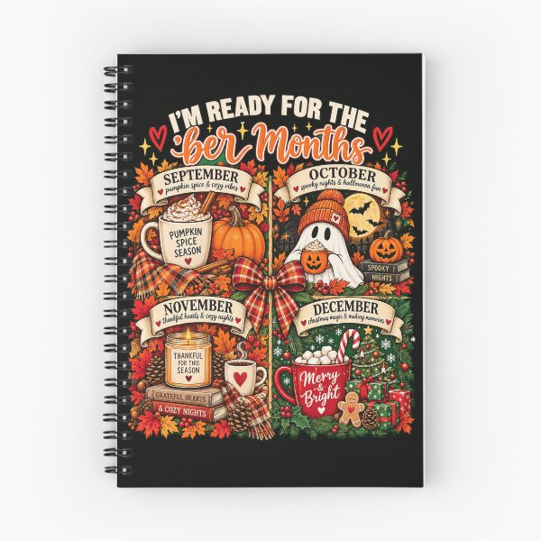 Item preview, I'm Ready for the Ber Months Fall Winter Holiday designed and sold by ROUX-ART.