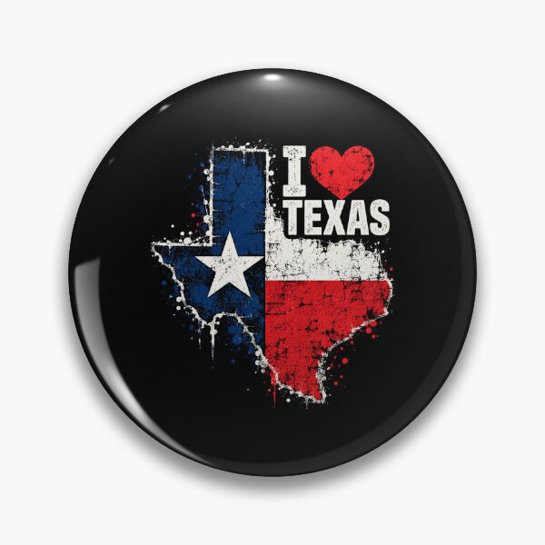 Item preview, I Love Texas Pride State Flag designed and sold by ROUX-ART.