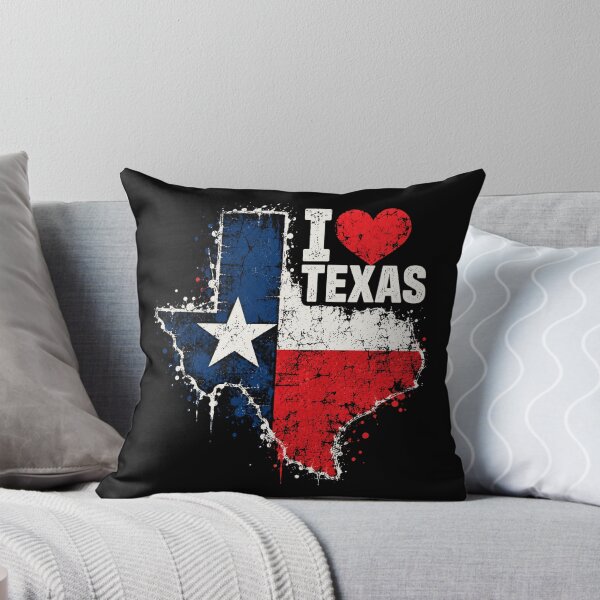 Item preview, I Love Texas Pride State Flag designed and sold by ROUX-ART.