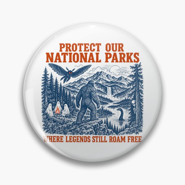 Item preview, Protect Our National Parks Where Legends Still Roam Free designed and sold by gordonbwyashop.