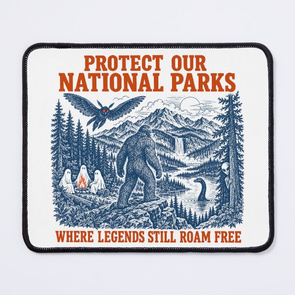 Item preview, Protect Our National Parks Where Legends Still Roam Free designed and sold by gordonbwyashop.