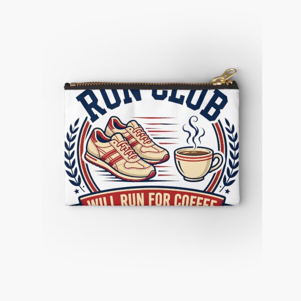 Item preview, Run Club Will Run For Coffee Shirt designed and sold by Gurrteg.