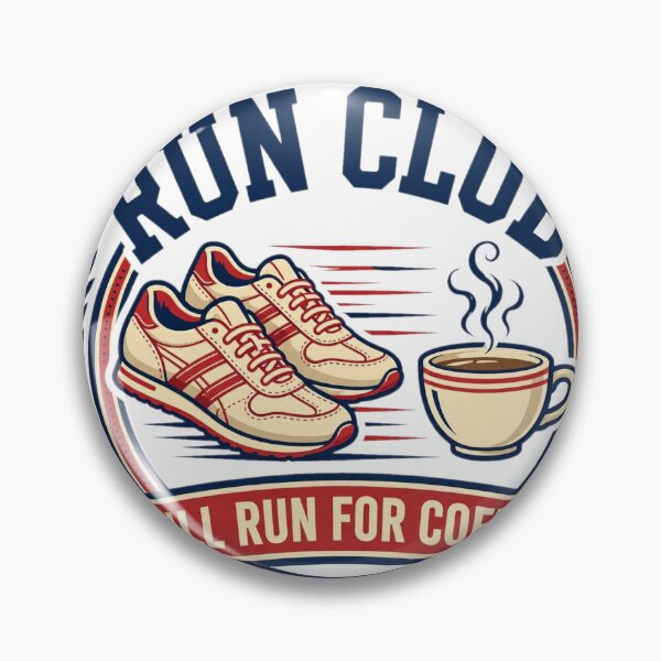 Item preview, Run Club Will Run For Coffee Shirt designed and sold by Gurrteg.