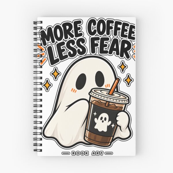 Item preview, More Coffee Less Fear designed and sold by ROGK ART.