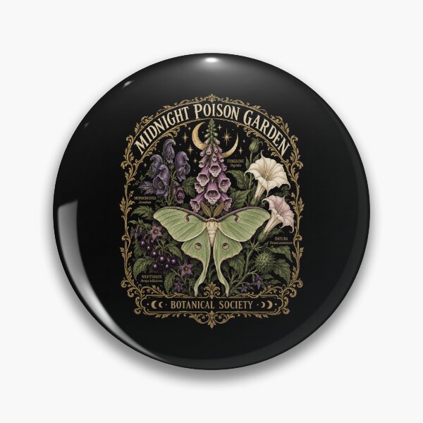 Item preview, Poisonous Plants Midnight Poison Garden designed and sold by ROUX-ART.