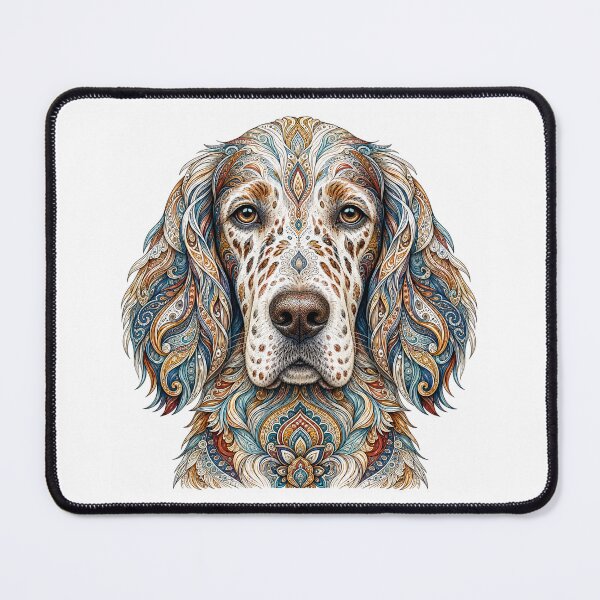 Item preview, Intricate English Setter designed and sold by PaintedbyCarol.