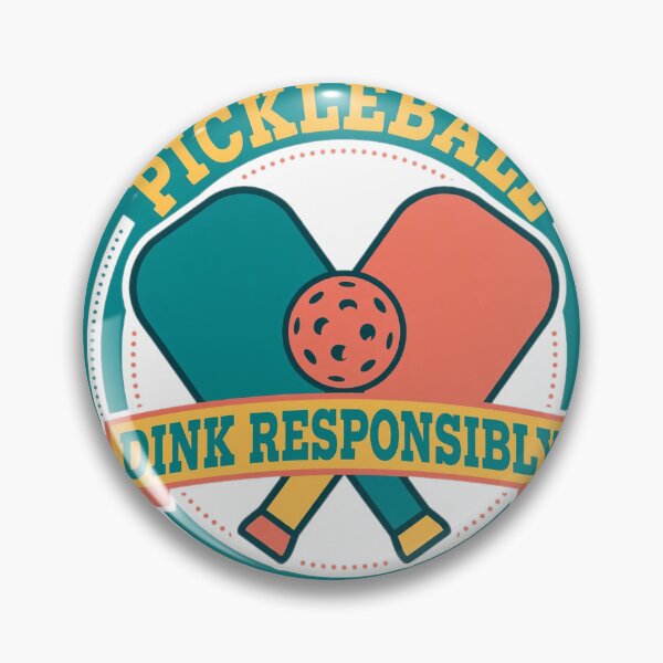 Item preview, Dink Responsibly Funny Pickleball Shirt designed and sold by Gurrteg.