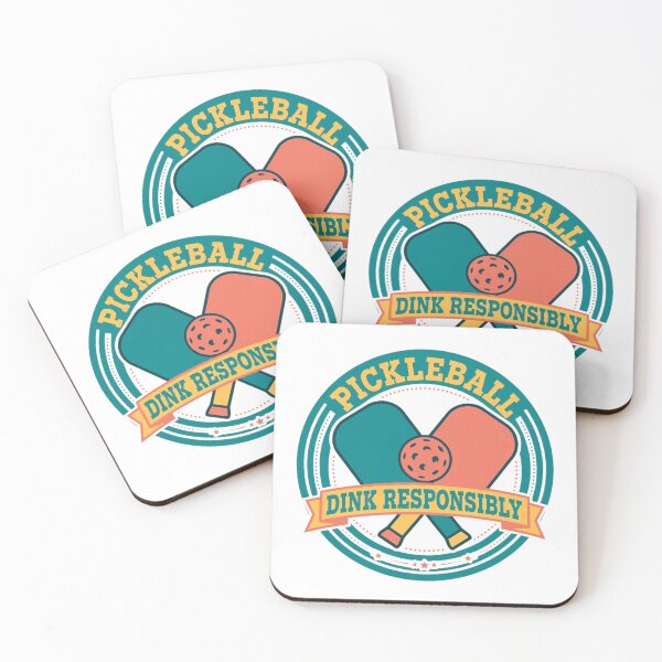 Item preview, Dink Responsibly Funny Pickleball Shirt designed and sold by Gurrteg.