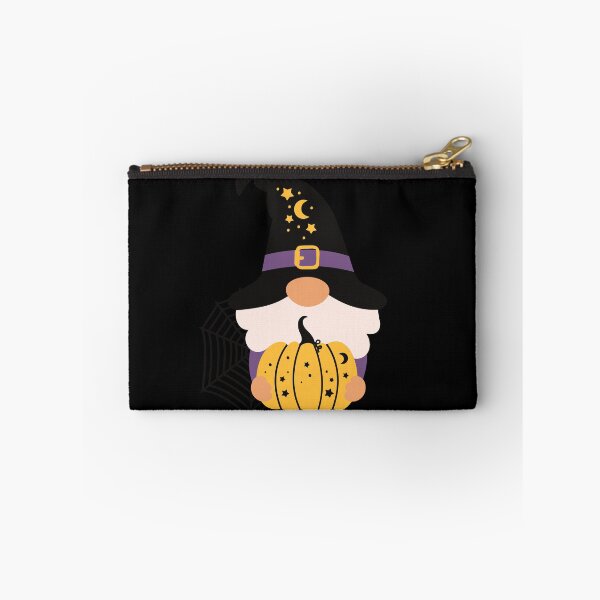 Item preview, Cute Halloween Gnome with Pumpkin Sticker | Witch Hat Spooky Fall Design designed and sold by BE-A-BRAND-.