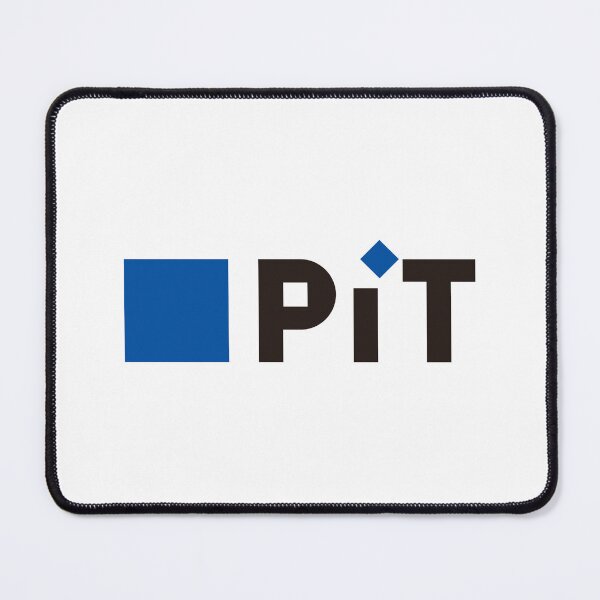 Item preview, PiT Logo Blue Square and Black Wordmark designed and sold by Autotred.