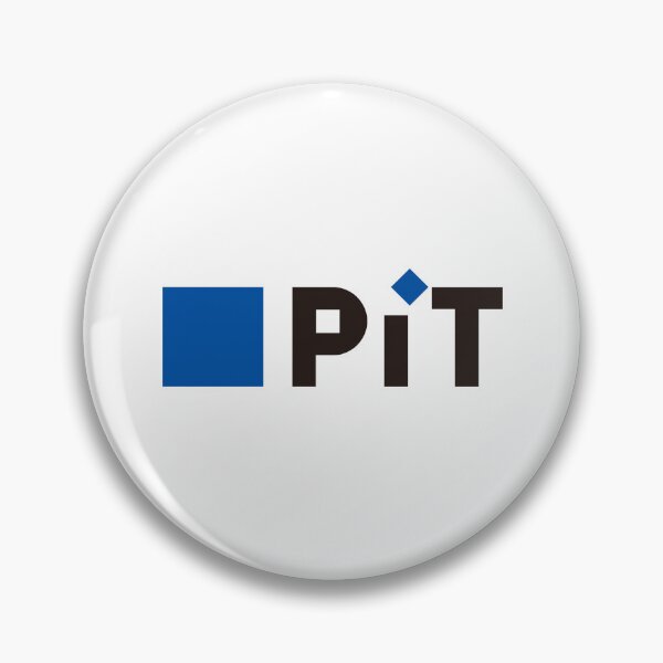 Item preview, PiT Logo Blue Square and Black Wordmark designed and sold by Autotred.