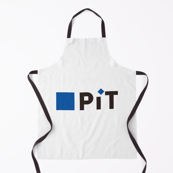 Item preview, PiT Logo Blue Square and Black Wordmark designed and sold by Autotred.