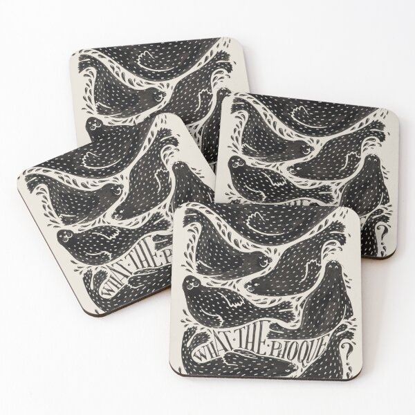 Item preview, What The Phoque - Whimsical Seal Illustration designed and sold by 0youcef0.