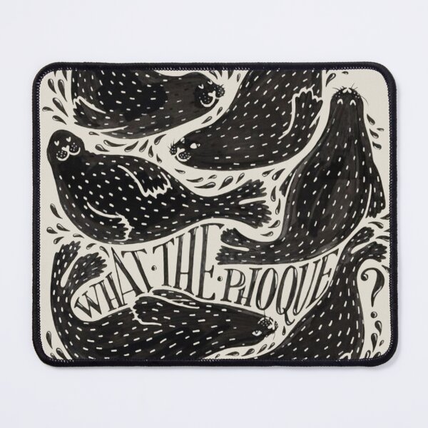 Item preview, What The Phoque - Whimsical Seal Illustration designed and sold by 0youcef0.