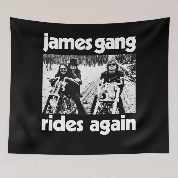 Item preview, Jamess Gang Rides Again Motorcycle Rock Band designed and sold by grinbats.